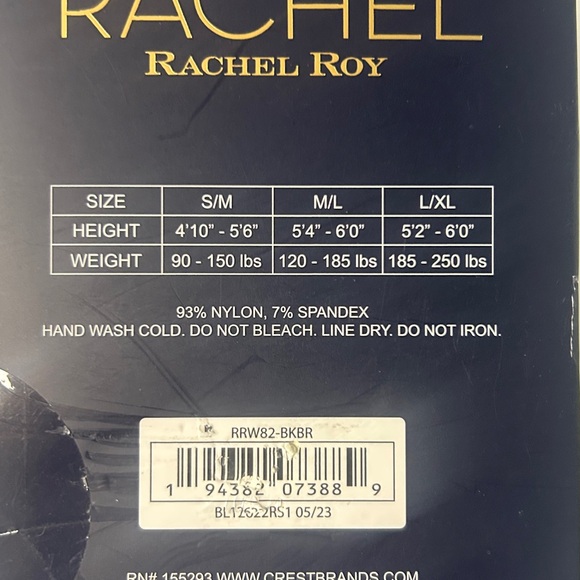🖤”Rachel Roy” NWT Black/Brown 2-Pack Opaque Tights Size S/M🤎 - Picture 7 of 7